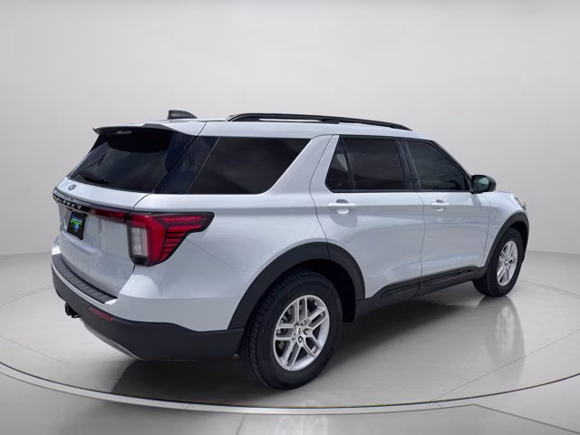 2026 Space White Metallic Ford Explorer Active RWD SUV