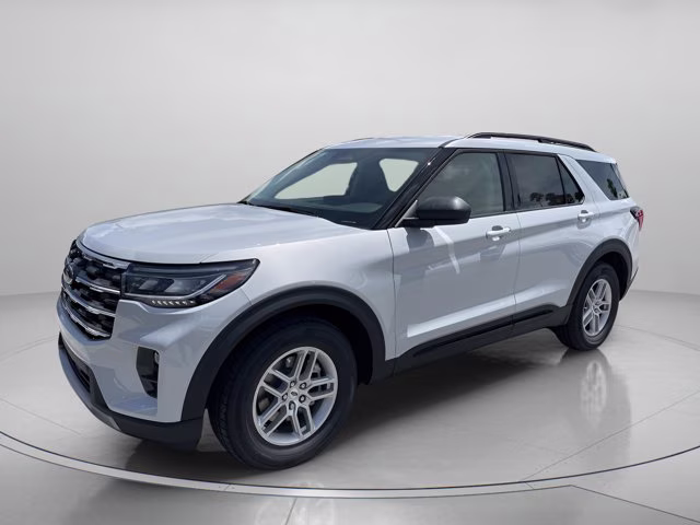 2026 Space White Metallic Ford Explorer Active w/200A Pkg RWD SUV