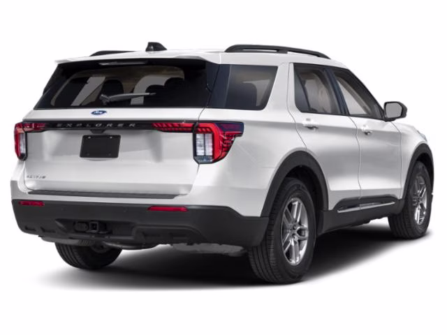 2026 Space White Metallic Ford Explorer Active RWD SUV