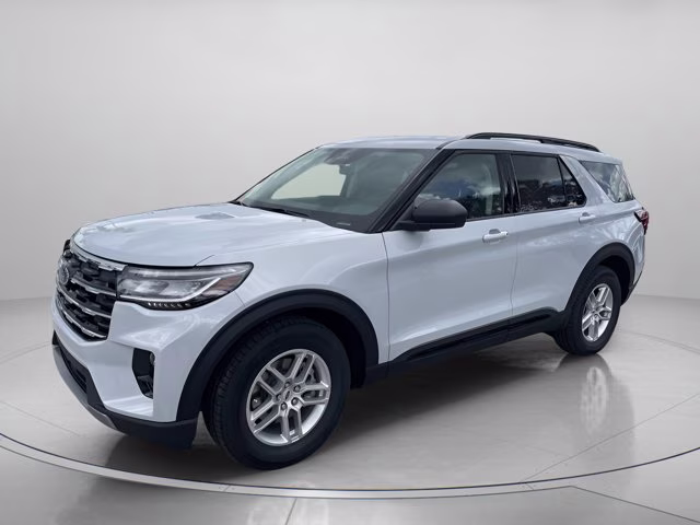 2026 Space White Metallic Ford Explorer Active RWD SUV