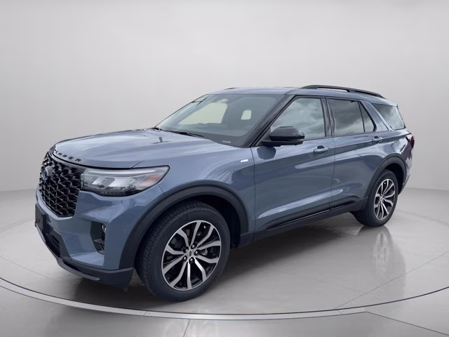 2026 Vapor Blue Metallic Ford Explorer ST-Line RWD SUV