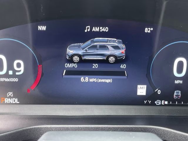 2026 Vapor Blue Metallic Ford Explorer ST-Line RWD SUV