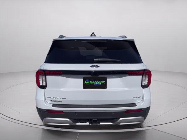 2026 Space White Metallic Ford Explorer Platinum 4X4 SUV