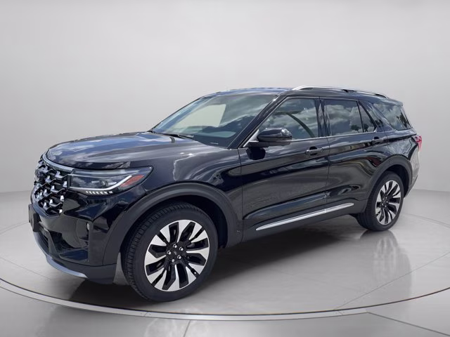 2026 Agate Black Metallic Ford Explorer Platinum 4X4 SUV