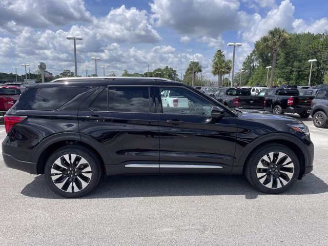 2026 Agate Black Metallic Ford Explorer Platinum 4X4 SUV