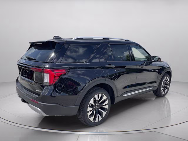 2026 Agate Black Metallic Ford Explorer Platinum 4X4 SUV