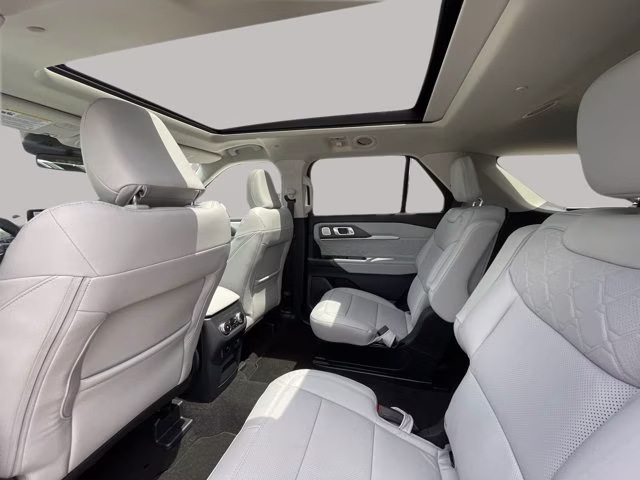 2026 Rapid Red Metallic Tinted Clearcoat Ford Explorer Platinum 4X4 SUV
