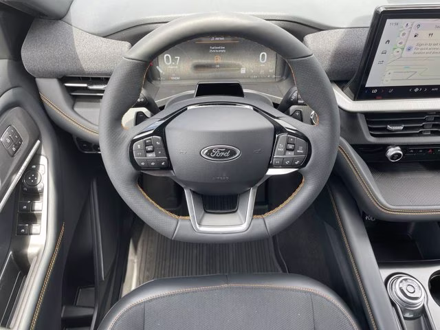 2026 Star White Metallic Tri-Coat Ford Explorer Tremor 4X4 SUV