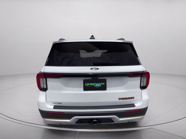 2026 Star White Metallic Tri-Coat Ford Explorer Tremor 4X4 SUV