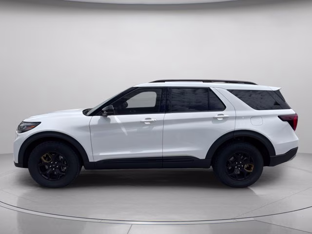2026 Star White Metallic Tri-Coat Ford Explorer Tremor 4X4 SUV
