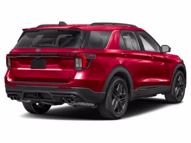 2026 Rapid Red Metallic Tinted Clearcoat Ford Explorer ST RWD SUV