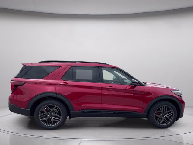 2026 Rapid Red Metallic Tinted Clearcoat Ford Explorer ST RWD SUV