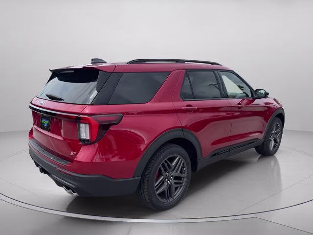 2026 Rapid Red Metallic Tinted Clearcoat Ford Explorer ST RWD SUV