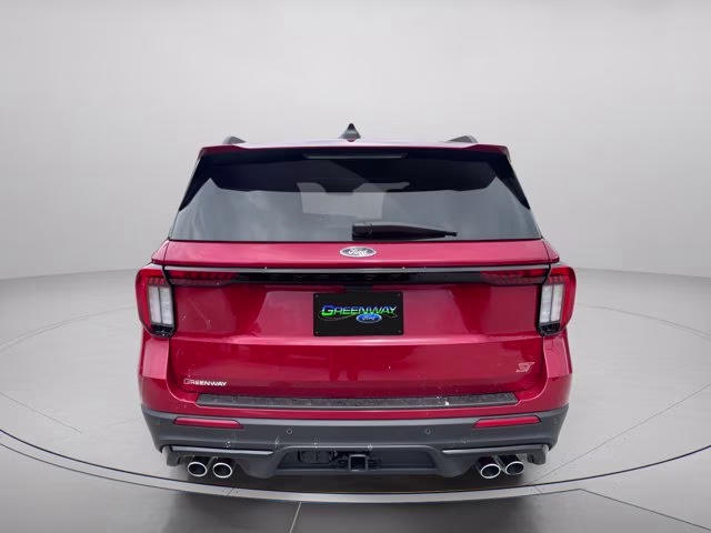 2026 Rapid Red Metallic Tinted Clearcoat Ford Explorer ST RWD SUV