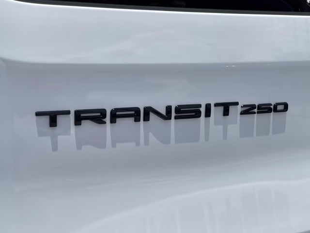 2026 Oxford White Ford Transit Cargo Van Base RWD Van