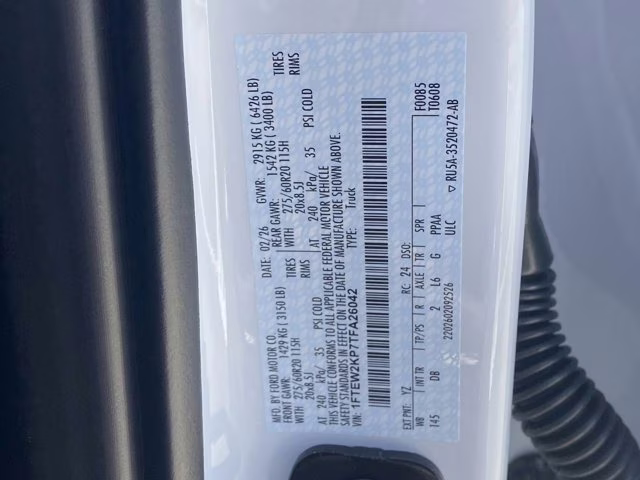 2026 Oxford White Ford F-150 STX RWD Truck