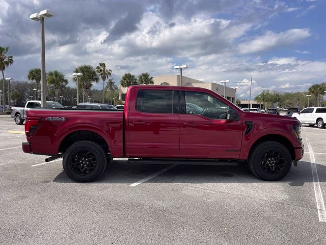 2026 Ruby Red Metallic Tinted Clearcoat Ford F-150 XLT 4X4 Truck