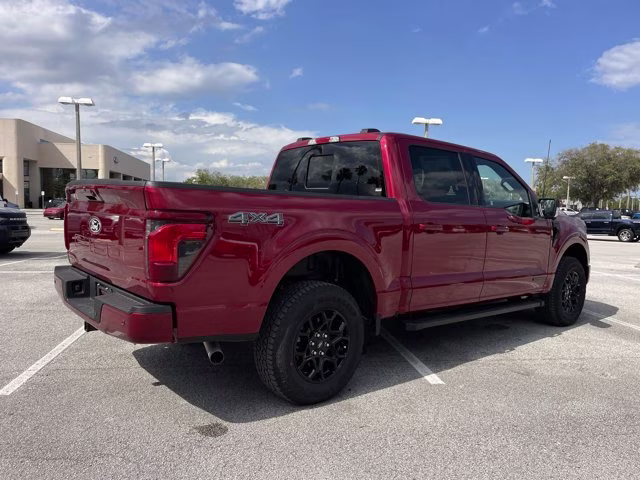 2026 Ruby Red Metallic Tinted Clearcoat Ford F-150 XLT 4X4 Truck
