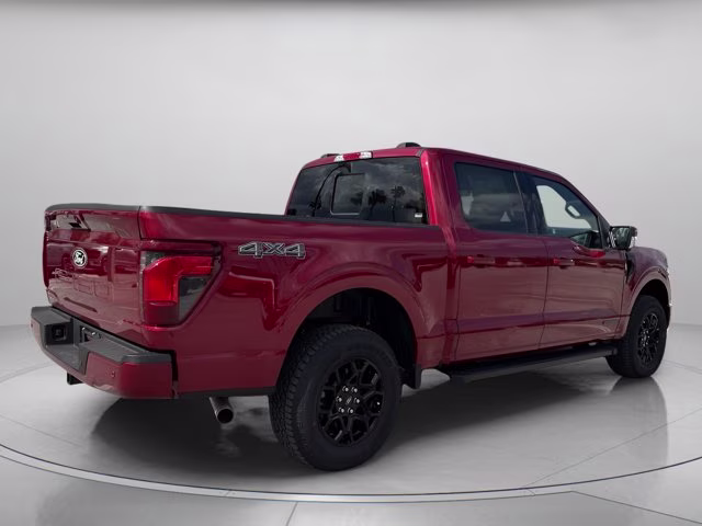 2026 Ruby Red Metallic Tinted Clearcoat Ford F-150 XLT 4X4 Truck
