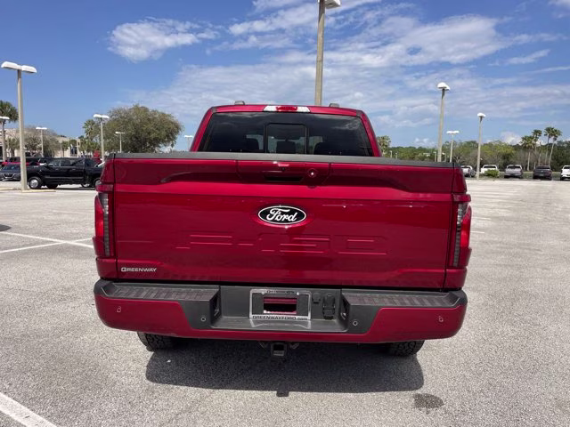 2026 Ruby Red Metallic Tinted Clearcoat Ford F-150 XLT 4X4 Truck