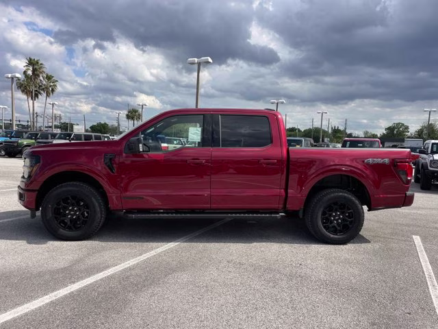 2026 Ruby Red Metallic Tinted Clearcoat Ford F-150 XLT 4X4 Truck