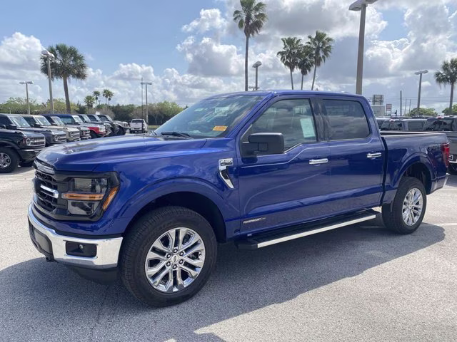 2026 Argon Blue Metallic Ford F-150 XLT 4X4 Truck