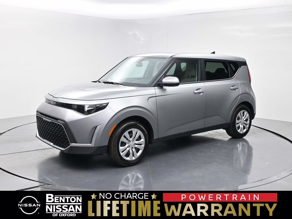 2025 Steel Gray Kia Soul LX FWD Hatchback