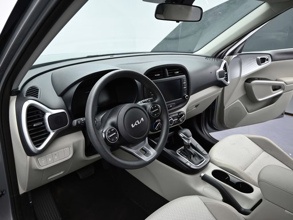 2025 Steel Gray Kia Soul LX FWD Hatchback