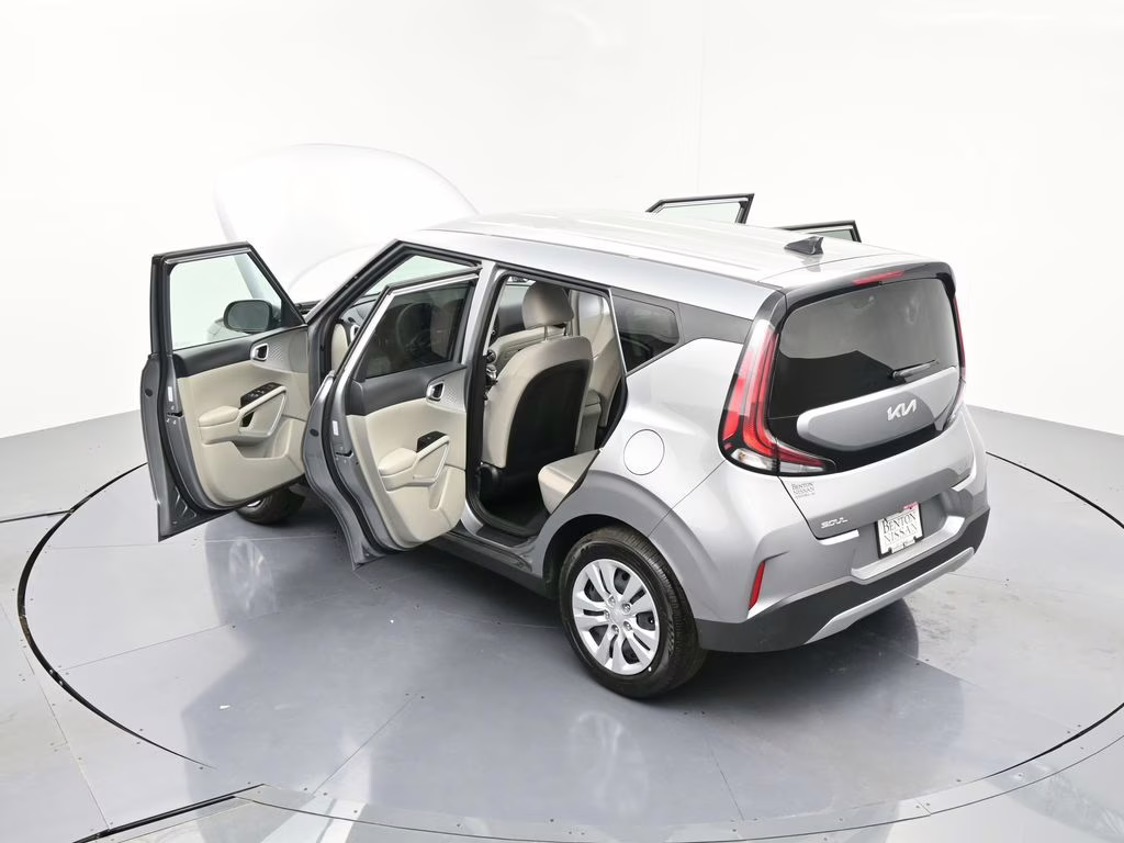 2025 Steel Gray Kia Soul LX FWD Hatchback