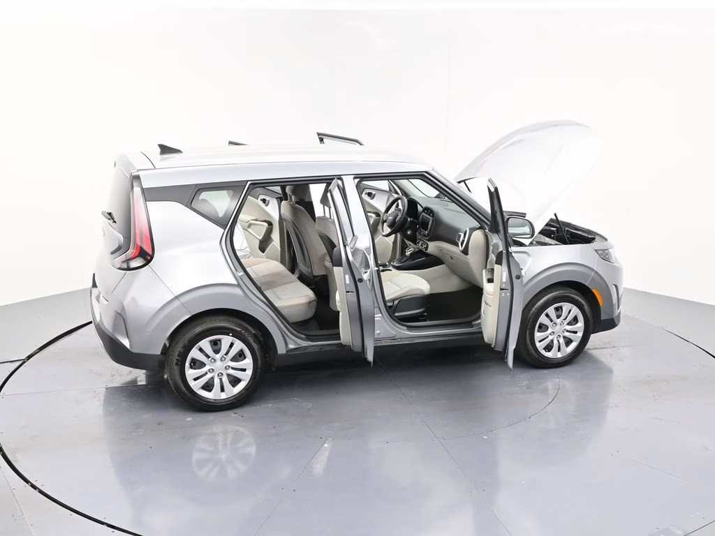 2025 Steel Gray Kia Soul LX FWD Hatchback