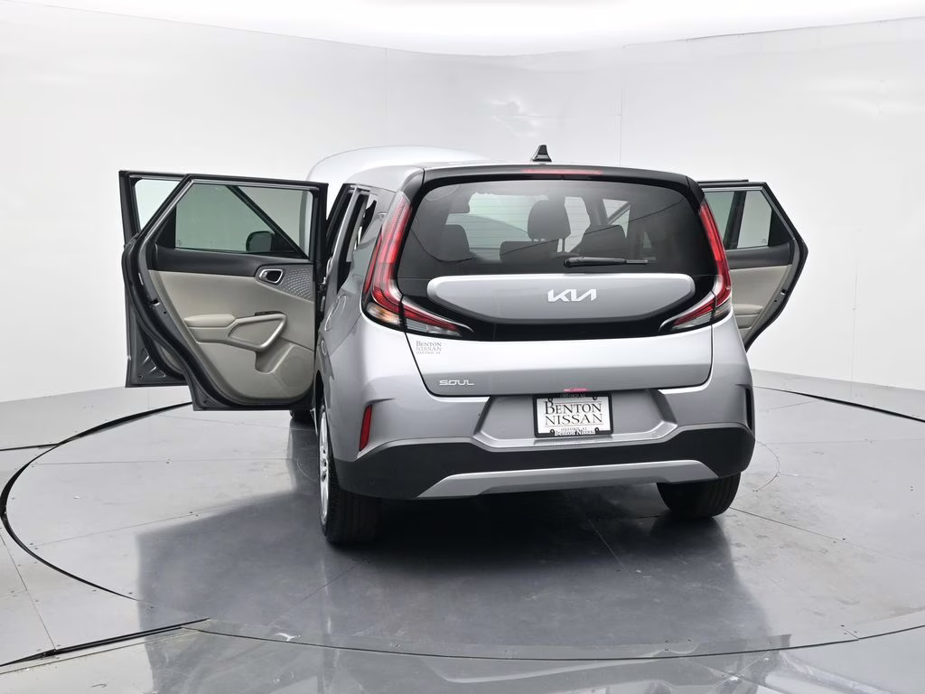 2025 Steel Gray Kia Soul LX FWD Hatchback
