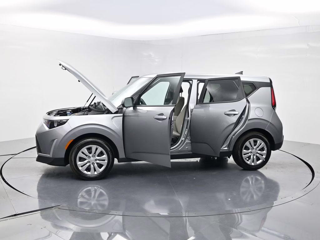 2025 Steel Gray Kia Soul LX FWD Hatchback