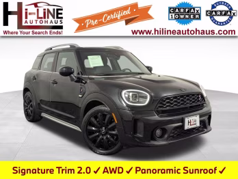 2023 Midnight Black MINI Cooper S Countryman Signature SUV