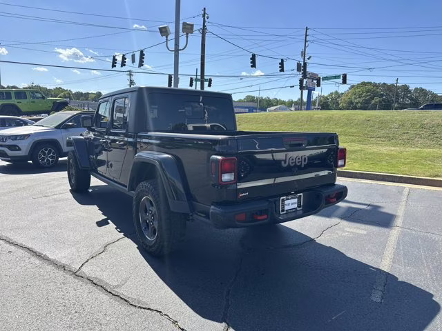 2022 Black Clearcoat Jeep Gladiator Rubicon 4X4 Truck