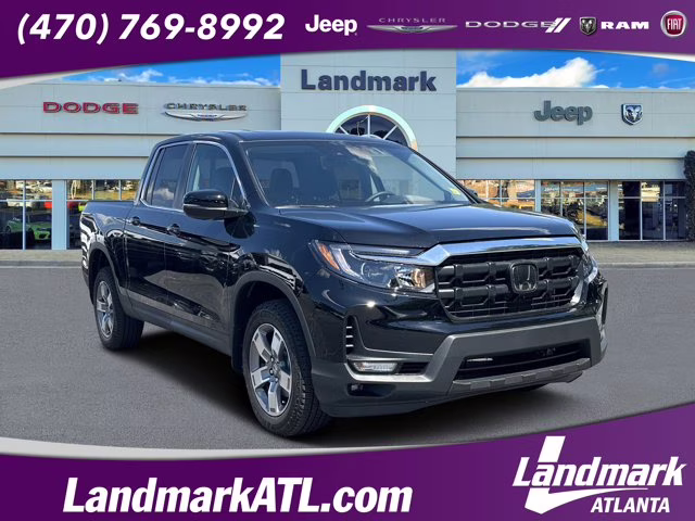 2026 Crystal Black Pearl Honda Ridgeline RTL AWD Truck