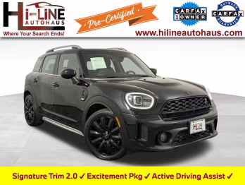 2023 Midnight Black MINI Cooper S Countryman Signature AWD SUV