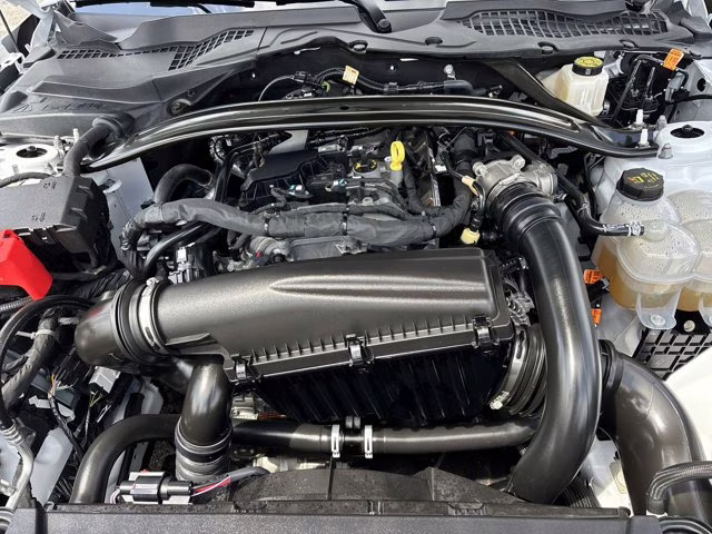 2025 Oxford White Ford Mustang EcoBoost RWD Convertible