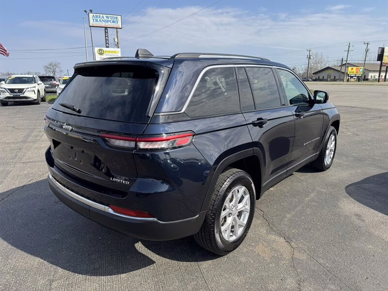 2024 Midnight Sky Jeep Grand Cherokee Limited 4X4 SUV