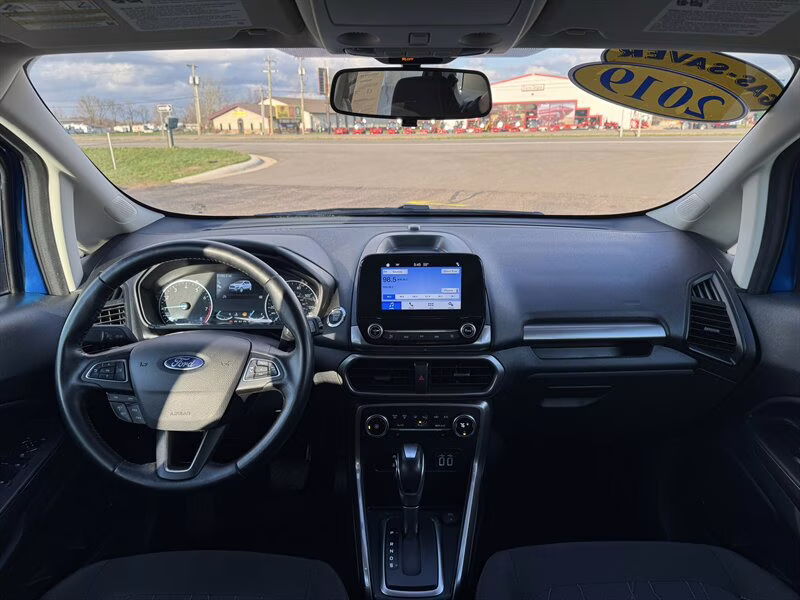 2019 Blue Candy Metallic Tinted Clearcoat Ford EcoSport SE FWD Crossover