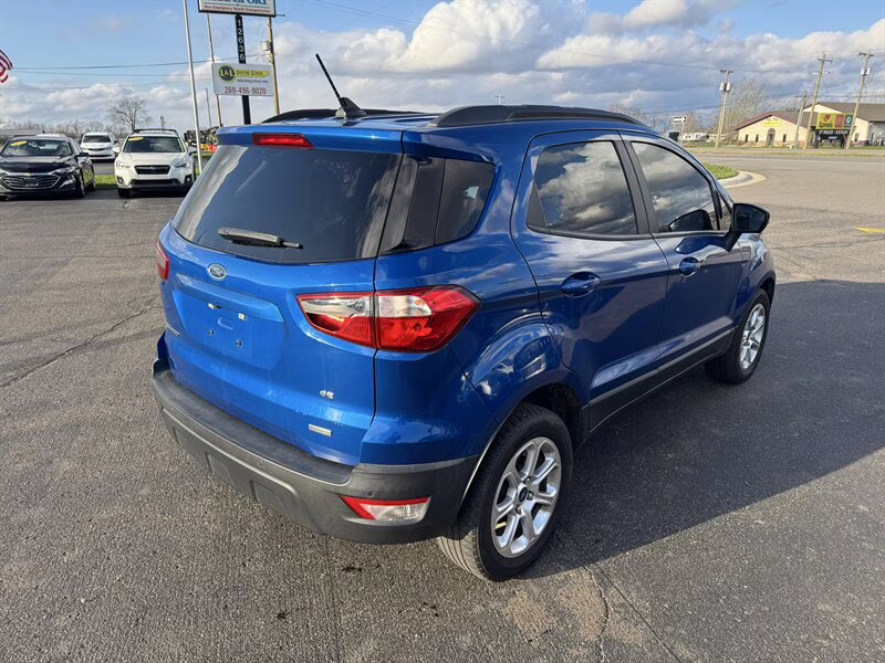 2019 Blue Candy Metallic Tinted Clearcoat Ford EcoSport SE FWD Crossover