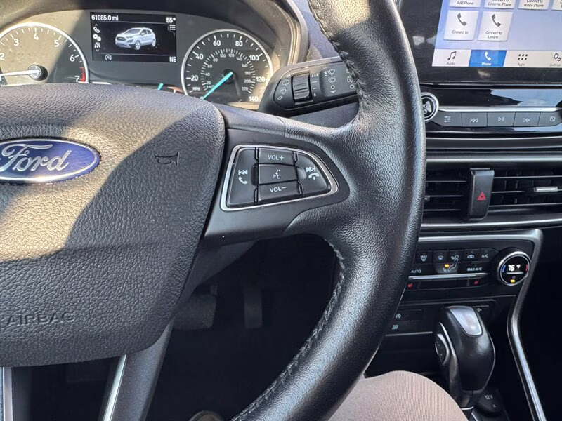 2019 Blue Candy Metallic Tinted Clearcoat Ford EcoSport SE FWD Crossover