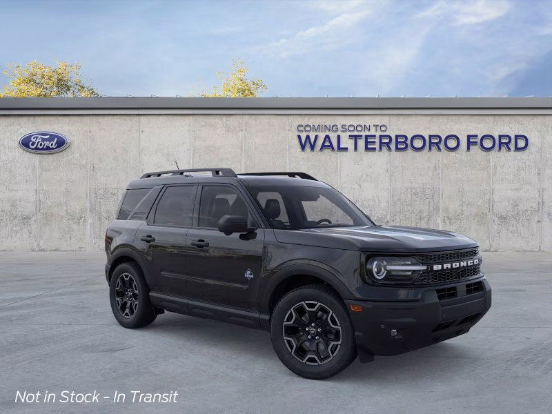 2026 Shadow Black Ford Bronco Sport Outer Banks 4X4 SUV