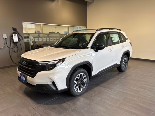 2026 White Subaru Forester Base AWD SUV