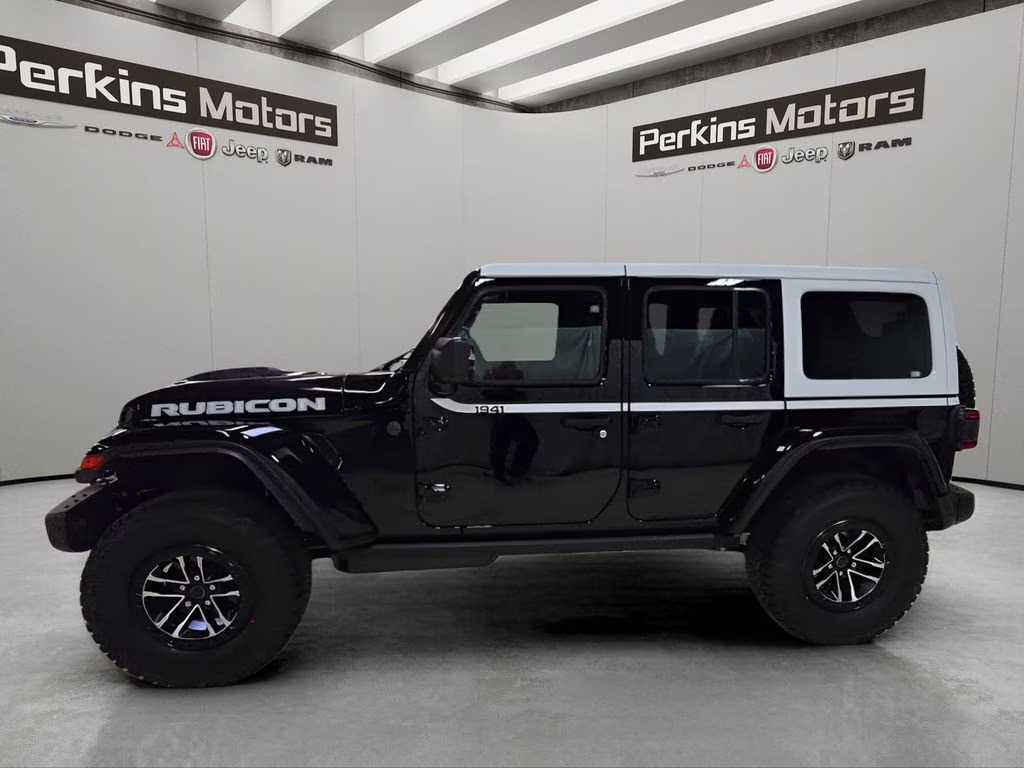 2026 Black Clearcoat Jeep Wrangler Rubicon X 4X4 SUV