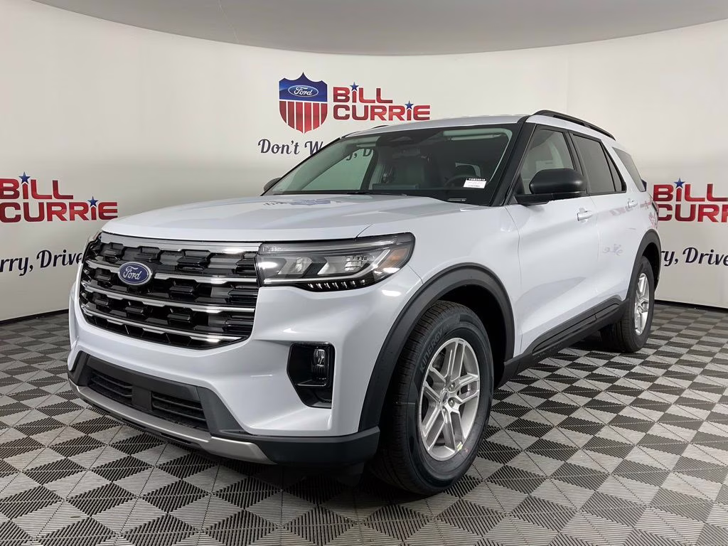 2026 White Ford Explorer Active RWD SUV