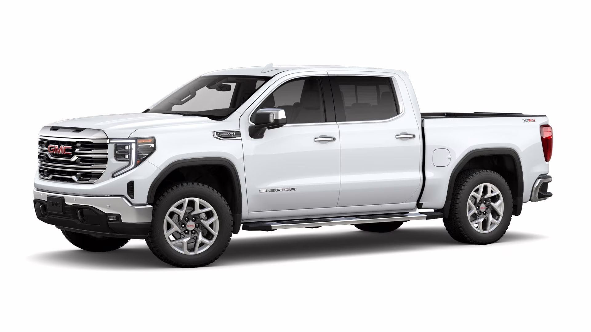 2026 Summit White GMC Sierra 1500 SLT 4X4 Truck