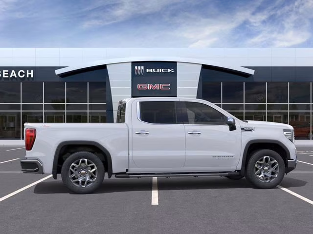 2026 Summit White GMC Sierra 1500 SLT 4X4 Truck