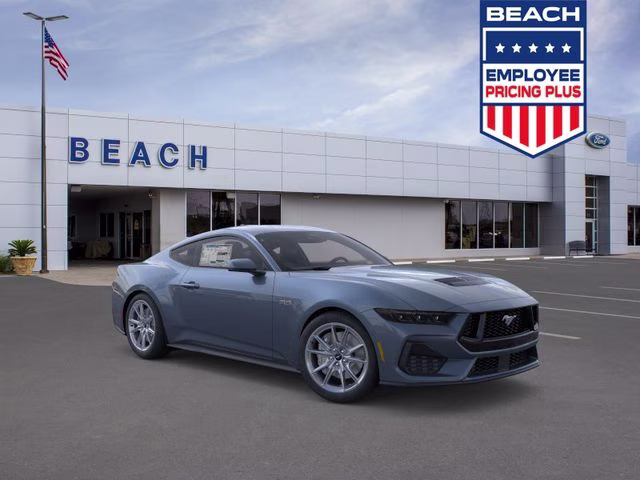 2026 Vapor Blue Metallic Ford Mustang GT Premium RWD Coupe
