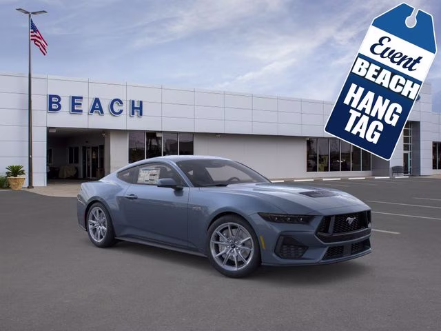 2026 Vapor Blue Metallic Ford Mustang GT Premium RWD Coupe