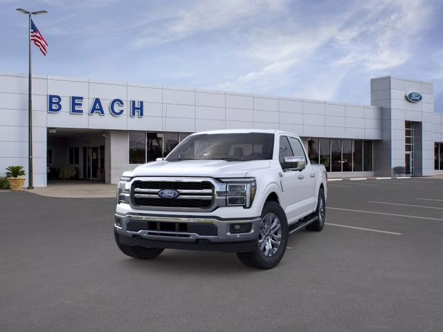 2026 White Metallic Ford F-150 Lariat 4X4 Truck